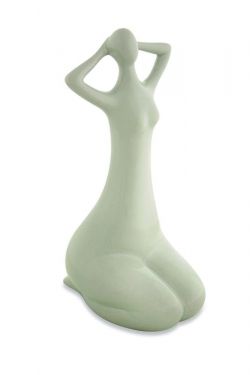 Escultura Mulher Em Porcelana - Mart 1